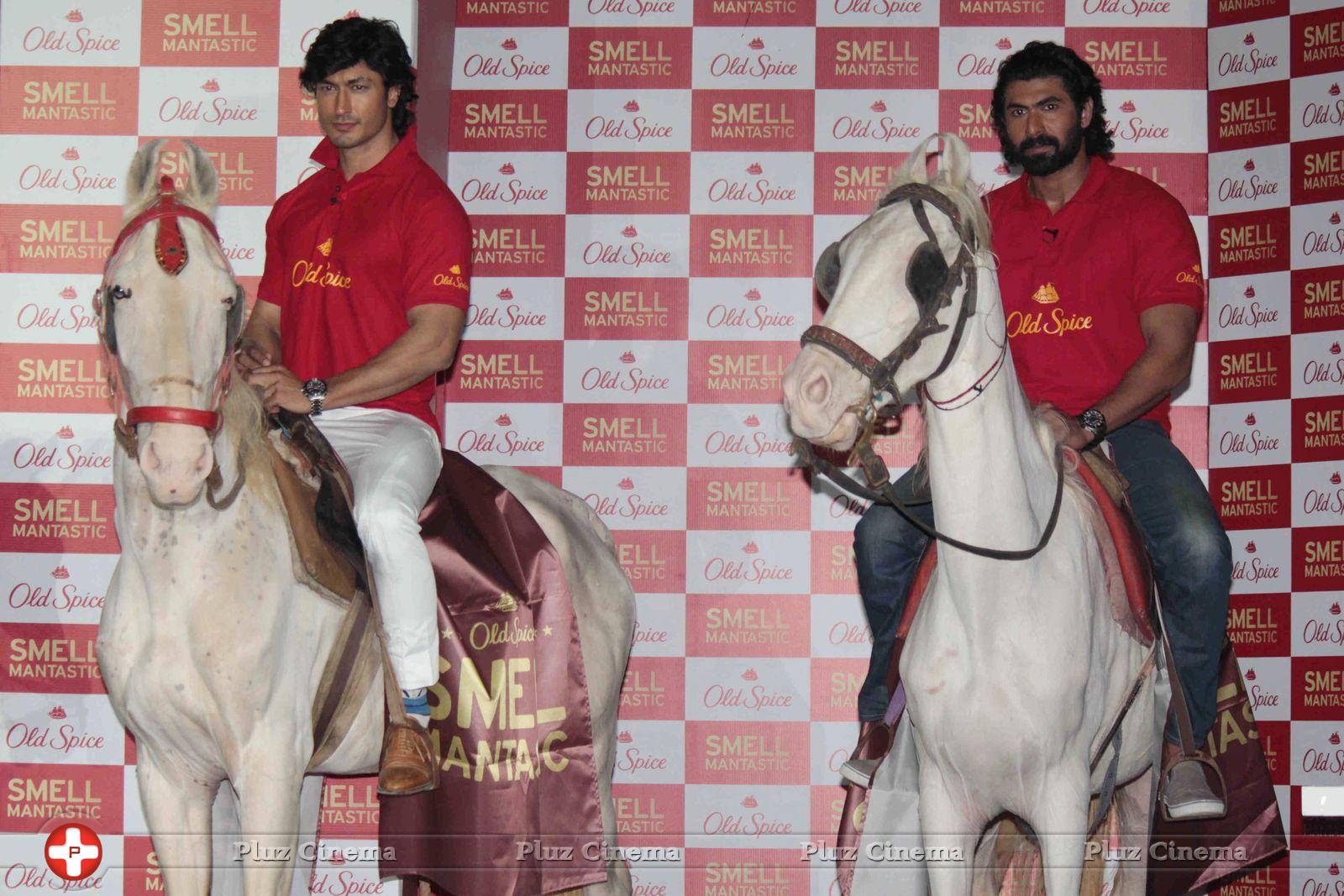 Rana, Sonu, Vidyut & Milind Soman at The Launch of the Old Spice Deodorant Photos | Picture 644531