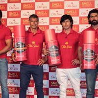 Rana, Sonu, Vidyut & Milind Soman at The Launch of the Old Spice Deodorant Photos