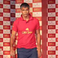 Milind Soman - Rana, Sonu, Vidyut & Milind Soman at The Launch of the Old Spice Deodorant Photos | Picture 644536