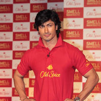 Vidyut Jamwal - Rana, Sonu, Vidyut & Milind Soman at The Launch of the Old Spice Deodorant Photos | Picture 644539
