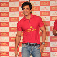 Sonu Sood - Rana, Sonu, Vidyut & Milind Soman at The Launch of the Old Spice Deodorant Photos | Picture 644542
