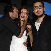 Arjun Kapoor & Huma Qureshi at the completion bash of film Finding Fanny Fernandes Photos