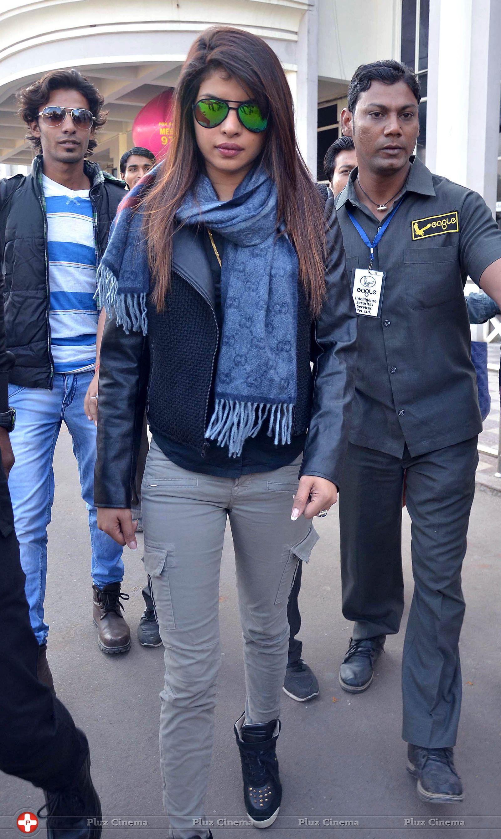 Priyanka Chopra - Bollywood celebrities arrives to attend a Wedding Stills | Picture 654357