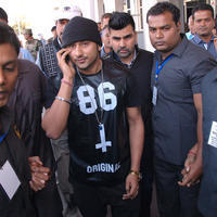 Yo Yo Honey Singh - Bollywood celebrities arrives to attend a Wedding Stills