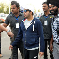 Mika Singh - Bollywood celebrities arrives to attend a Wedding Stills