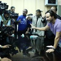 Saif Ali Khan - Bullet Raja actors during Voters Awareness Campaign Stills