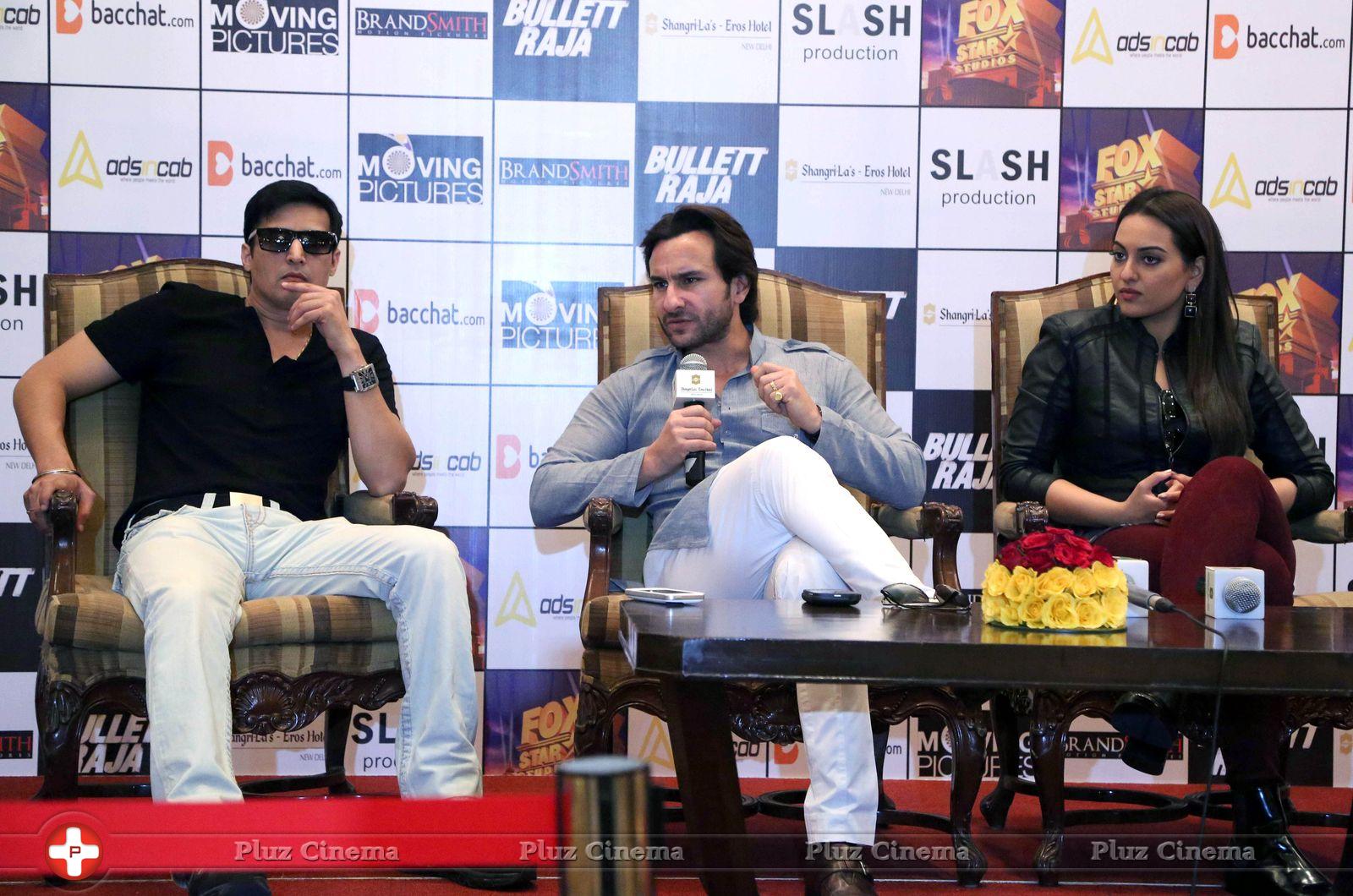 Saif, Sonakshi and Jimmi promotes Upcoming film Bullett Raja Photos | Picture 655315
