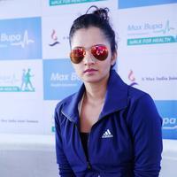 Sania Mirza - Manish Paul and Sania Mirza at Max Bupa Walk For Health Stills | Picture 610603