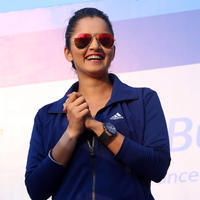 Sania Mirza - Manish Paul and Sania Mirza at Max Bupa Walk For Health Stills | Picture 610610