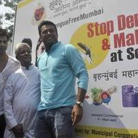 Varun Dhawan and Leander Paes at Dengue Awareness Camp Photos