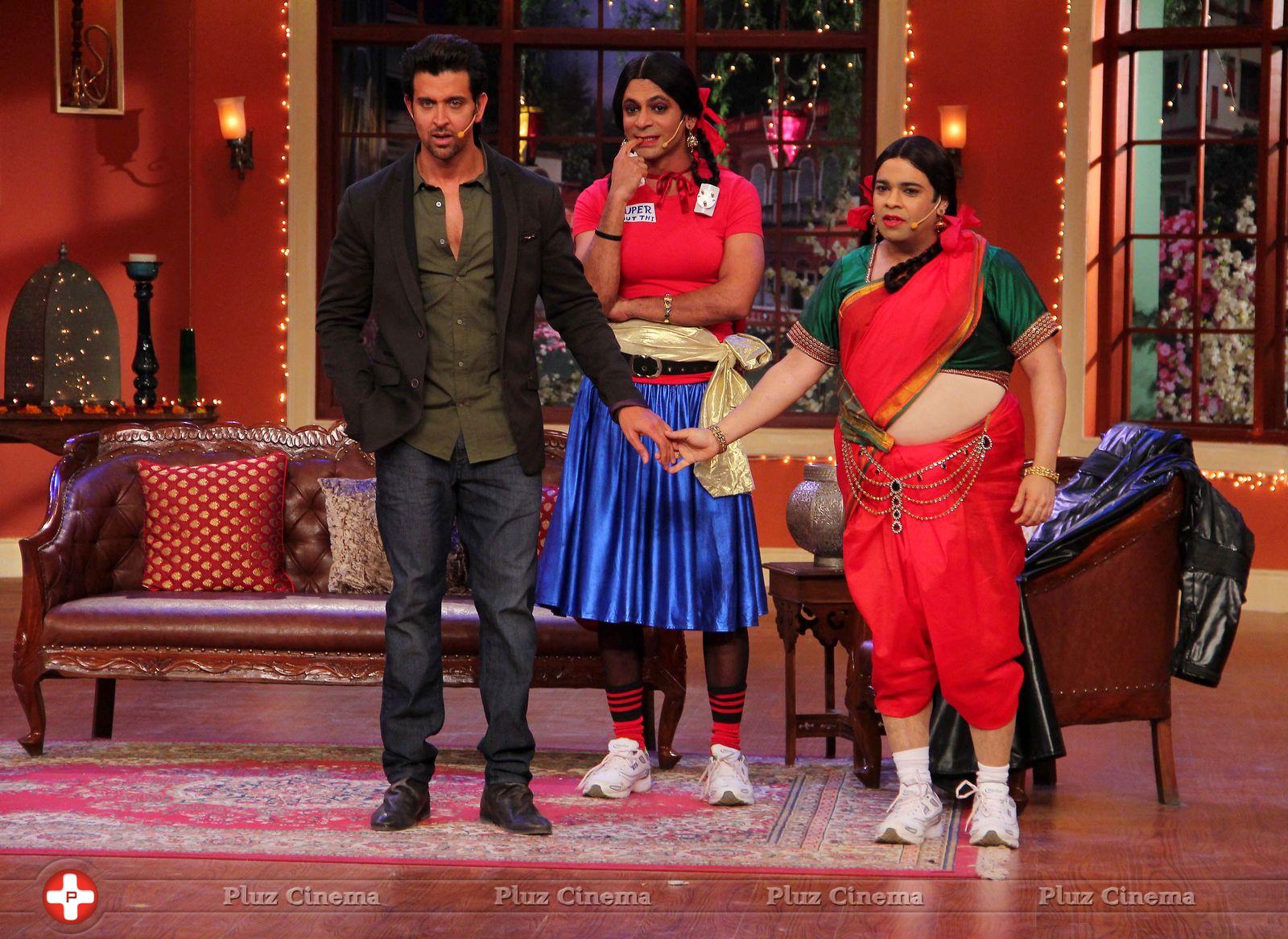 Hrithik Roshan - Hrithik Roshan Promotes Krrish 3 On the Sets Of Comedy Nights With Kapil Photos | Picture 611872