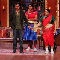 Hrithik Roshan - Hrithik Roshan Promotes Krrish 3 On the Sets Of Comedy Nights With Kapil Photos