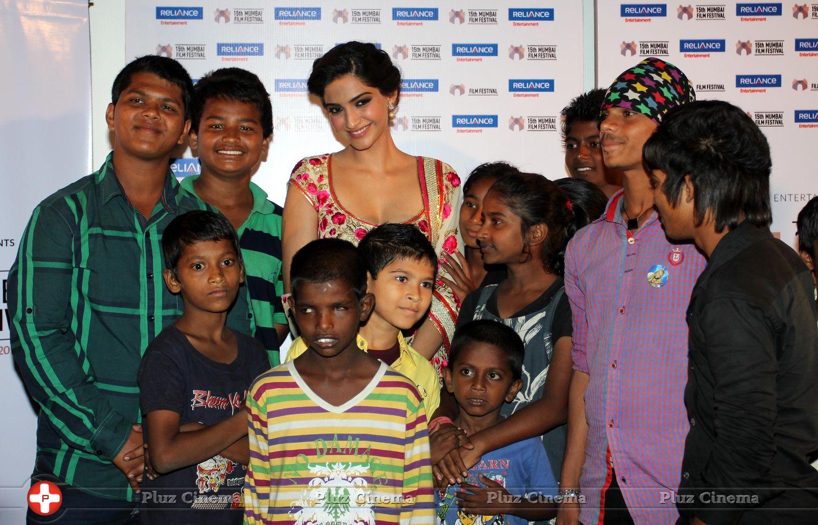 Sonam Kapoor Ahuja - Sonam Kapoor Promotes Little Big People Movie at 15th Mumbai Film Festival Photos | Picture 614048