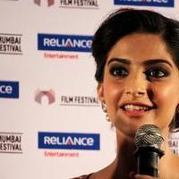 Sonam Kapoor Ahuja - Sonam Kapoor Promotes Little Big People Movie at 15th Mumbai Film Festival Photos | Picture 614039
