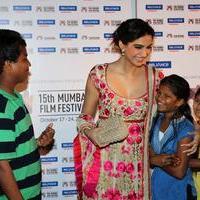 Sonam Kapoor Ahuja - Sonam Kapoor Promotes Little Big People Movie at 15th Mumbai Film Festival Photos | Picture 614042
