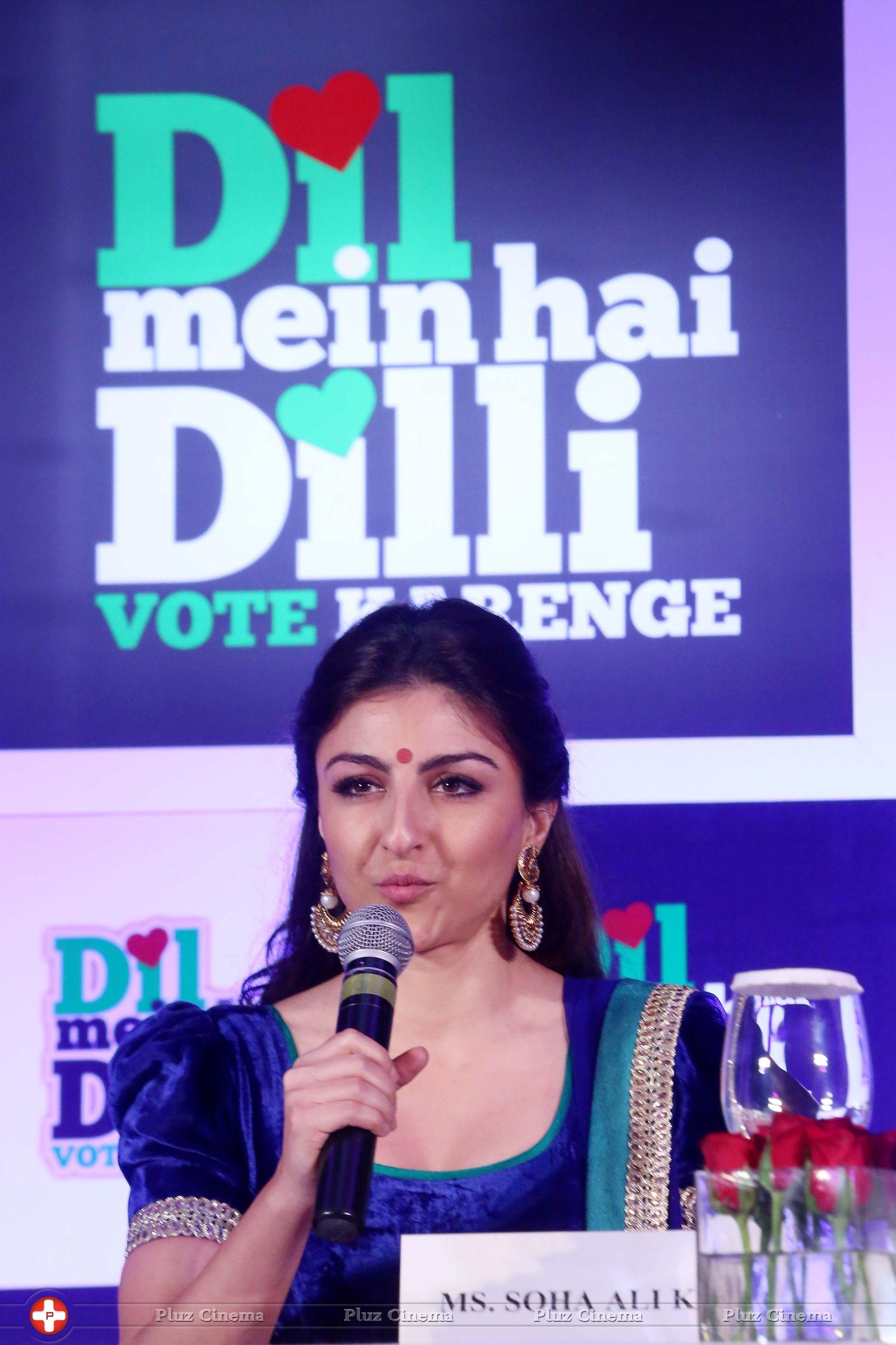 Soha Ali Khan - Soha Ali Khan Will Urge Youngsters To Vote Photos | Picture 615894