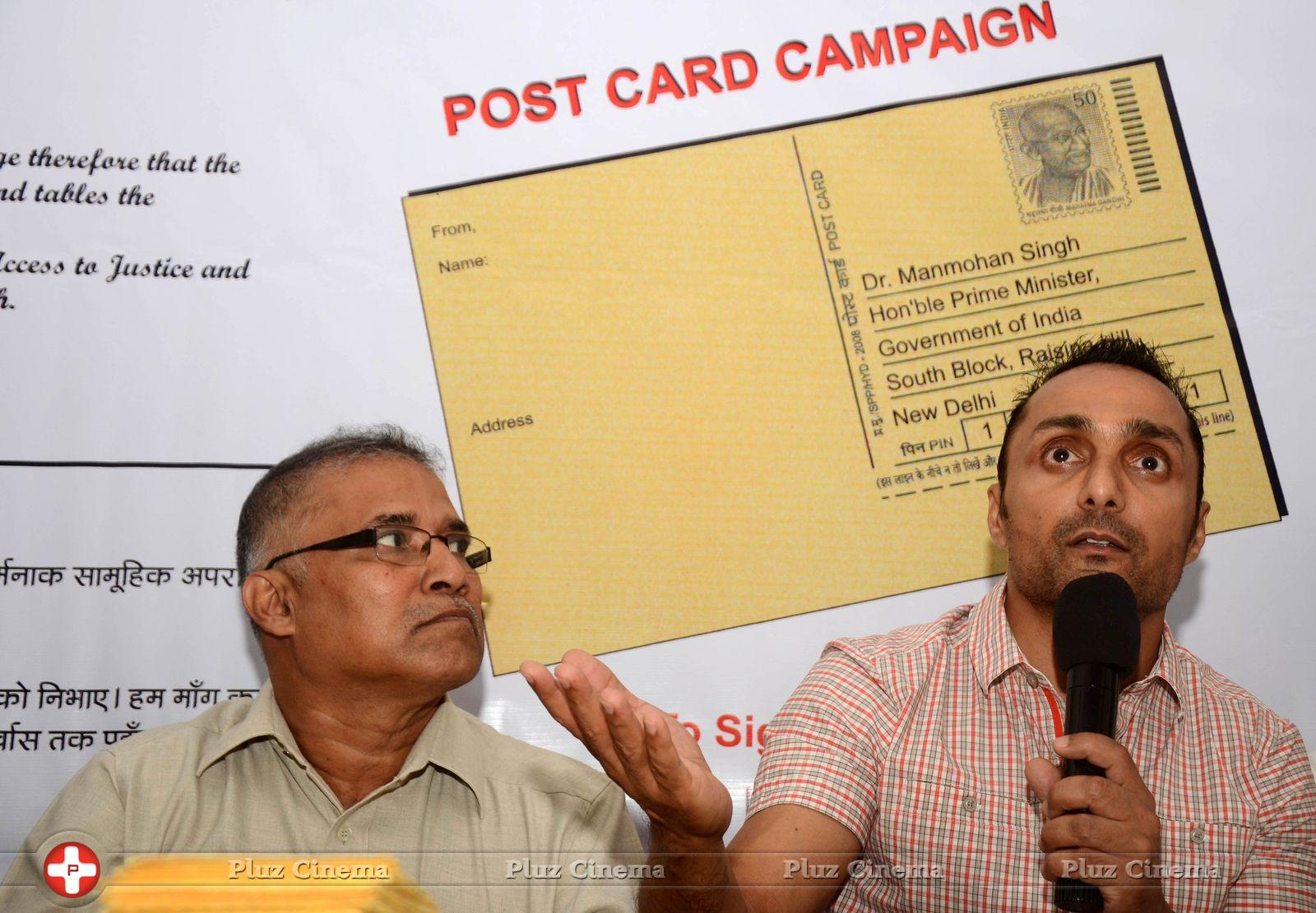 Rahul Bose at The Launch of Postcard Campaign Photos | Picture 619877