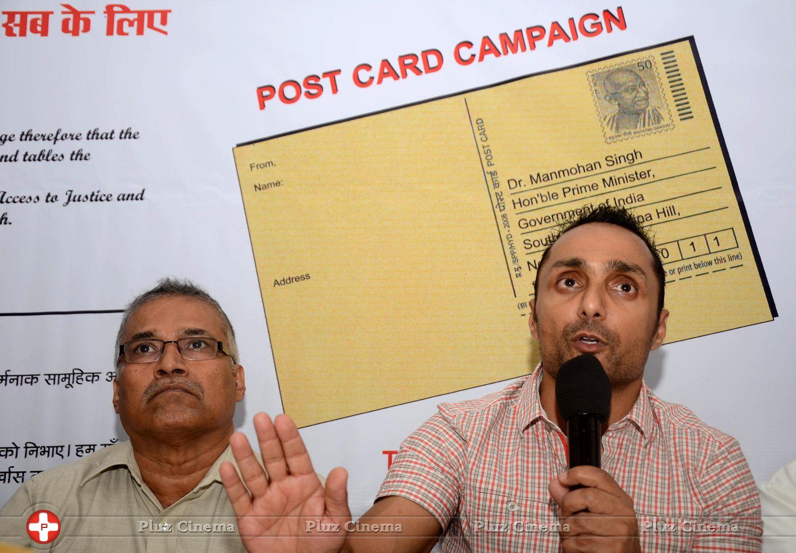 Rahul Bose at The Launch of Postcard Campaign Photos | Picture 619878