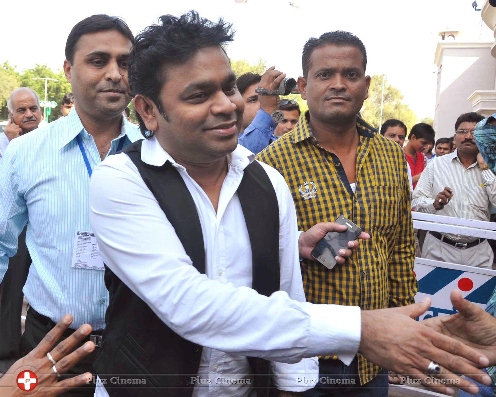 A. R. Rahman - Sachin and Other Celebrities at Nita Ambani 50th Birthday Preparations Photos | Picture 621432