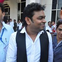 A. R. Rahman - Sachin and Other Celebrities at Nita Ambani 50th Birthday Preparations Photos | Picture 621431