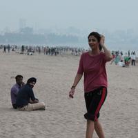 Shilpa Shetty - Shilpa Shetty at Juhu Beach Stills | Picture 620855