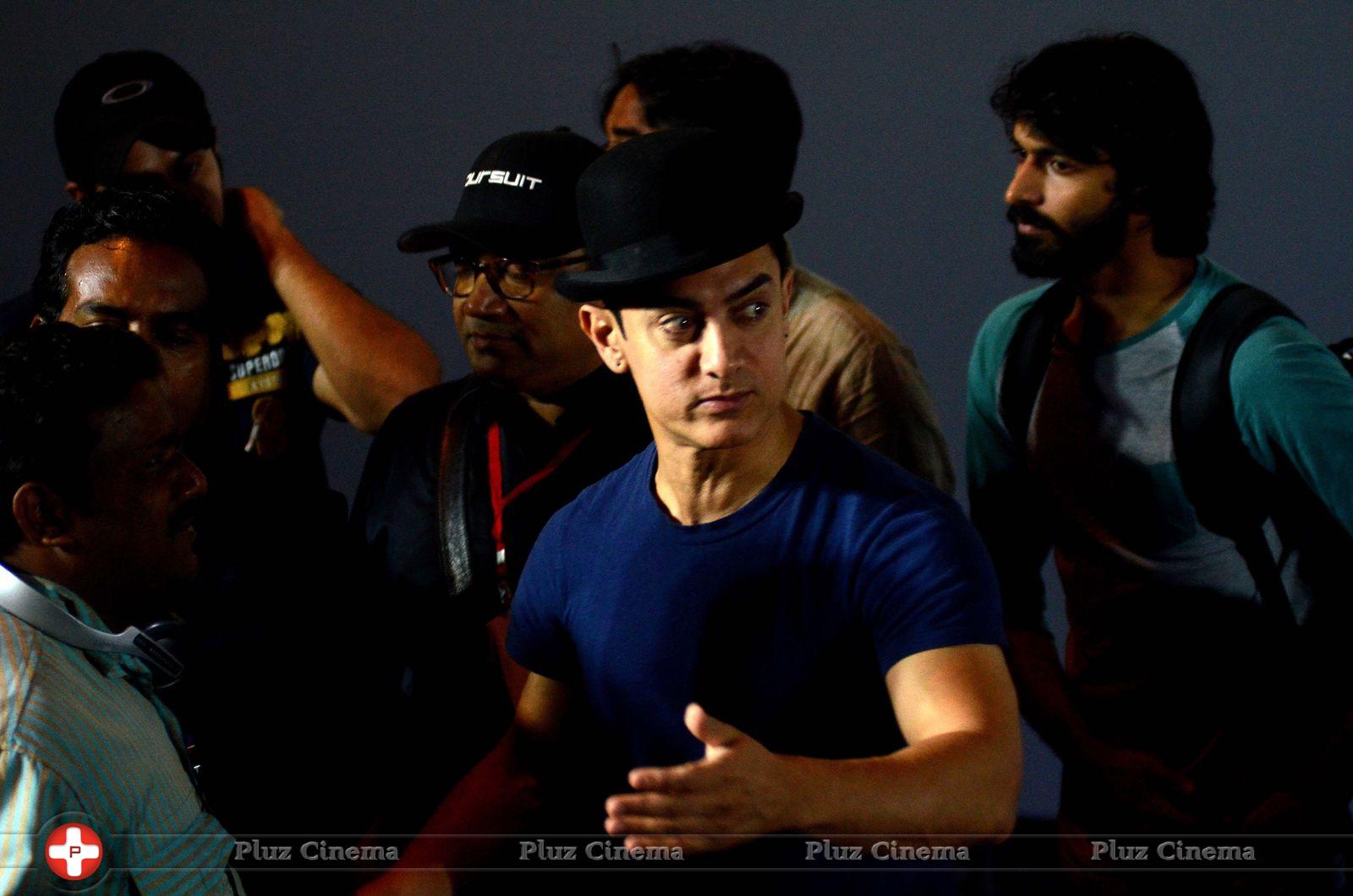 Aamir Khan - Dhoom 3 Movie Trailer Launch Stills | Picture 621578