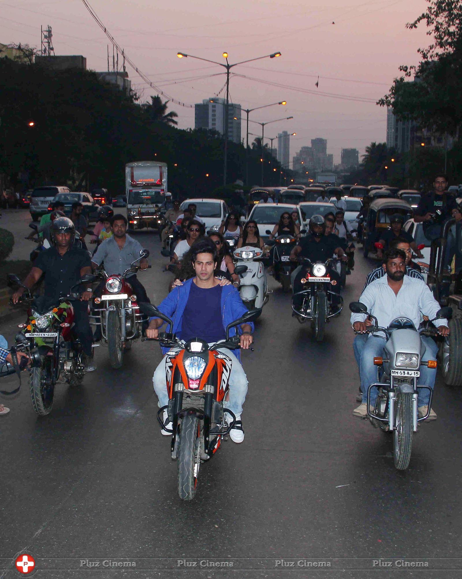 Varun Dhawan - Bike rally to promote film Main Tera Hero Photos | Picture 737438