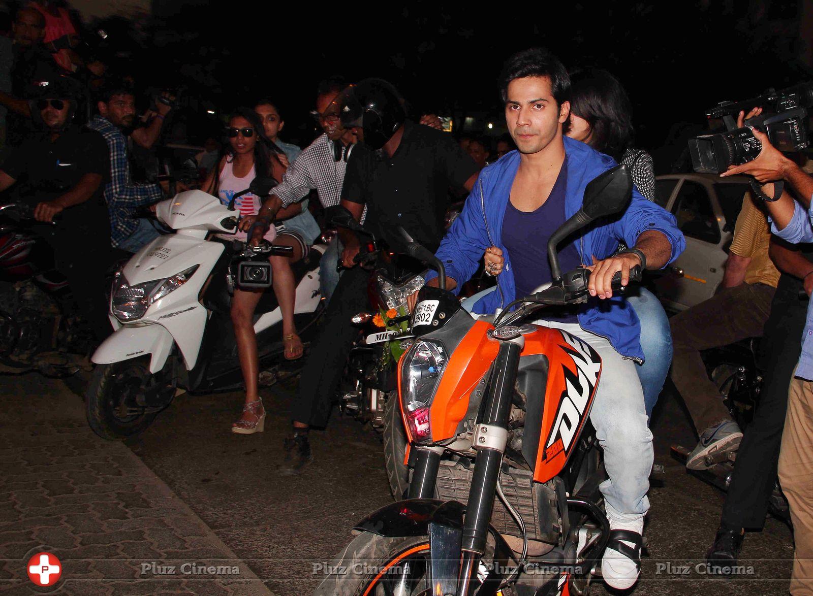 Varun Dhawan - Bike rally to promote film Main Tera Hero Photos | Picture 737440
