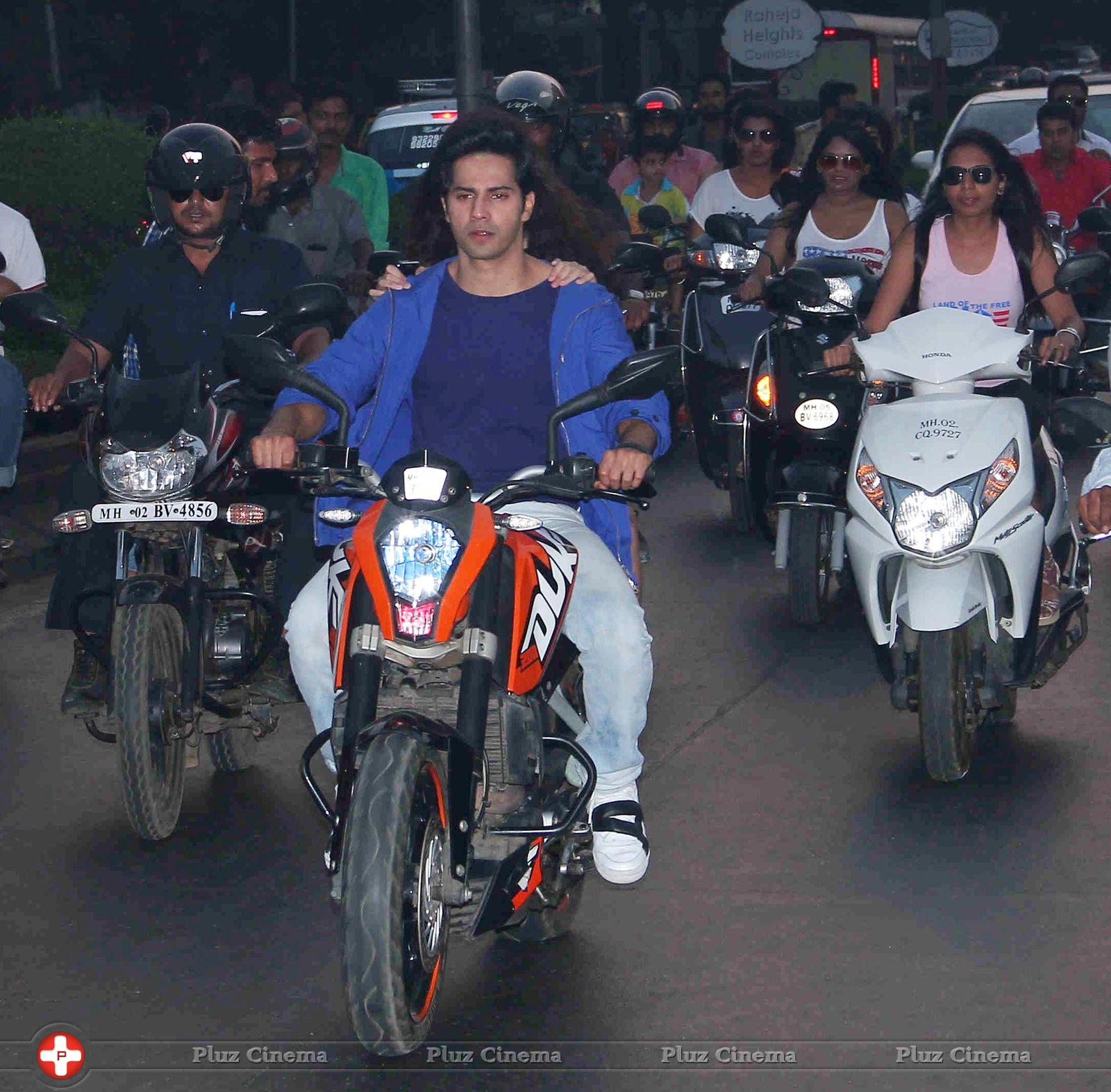 Varun Dhawan - Bike rally to promote film Main Tera Hero Photos | Picture 737442