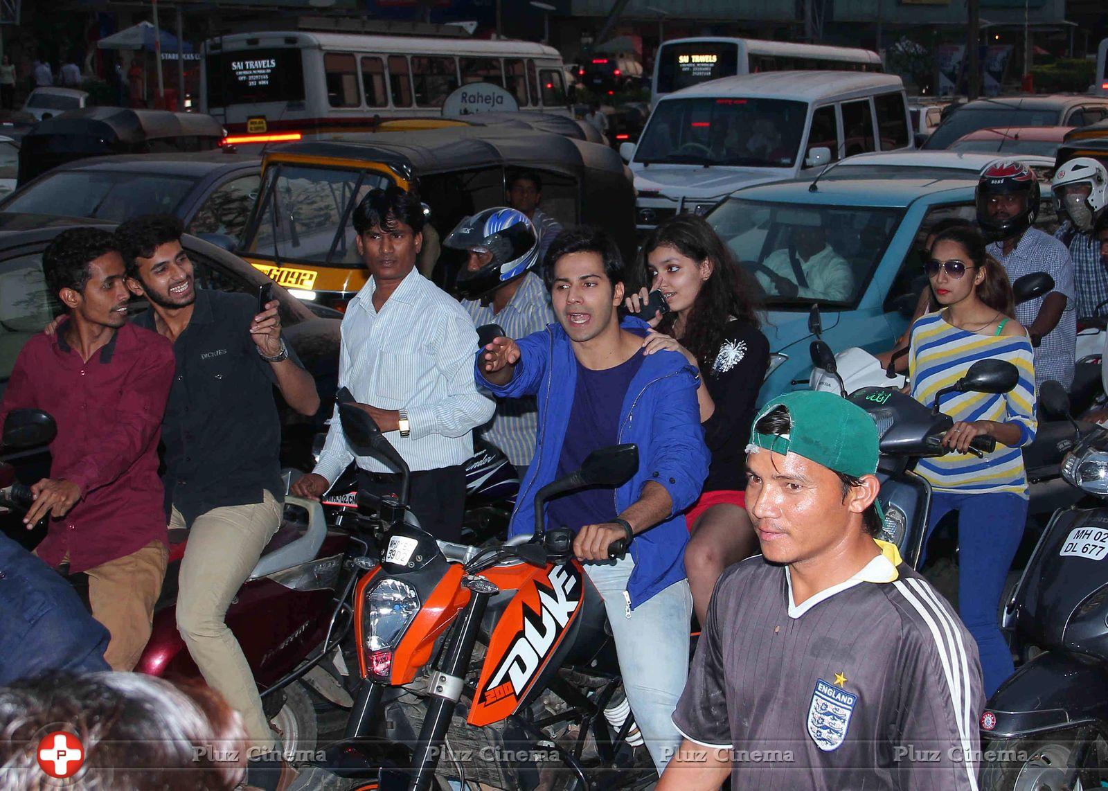 Varun Dhawan - Bike rally to promote film Main Tera Hero Photos | Picture 737443