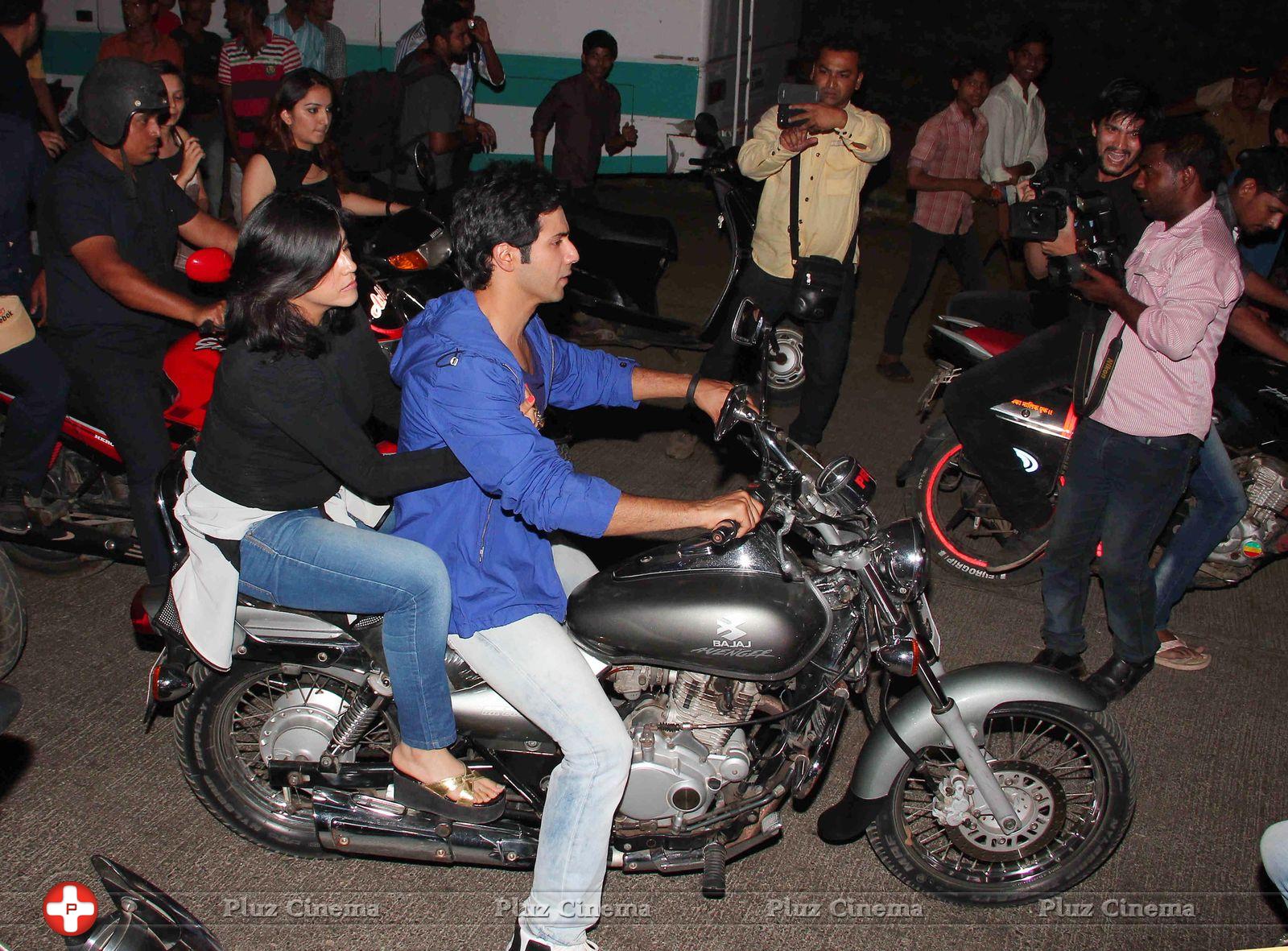 Varun Dhawan - Bike rally to promote film Main Tera Hero Photos | Picture 737449