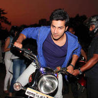 Varun Dhawan - Bike rally to promote film Main Tera Hero Photos | Picture 737439