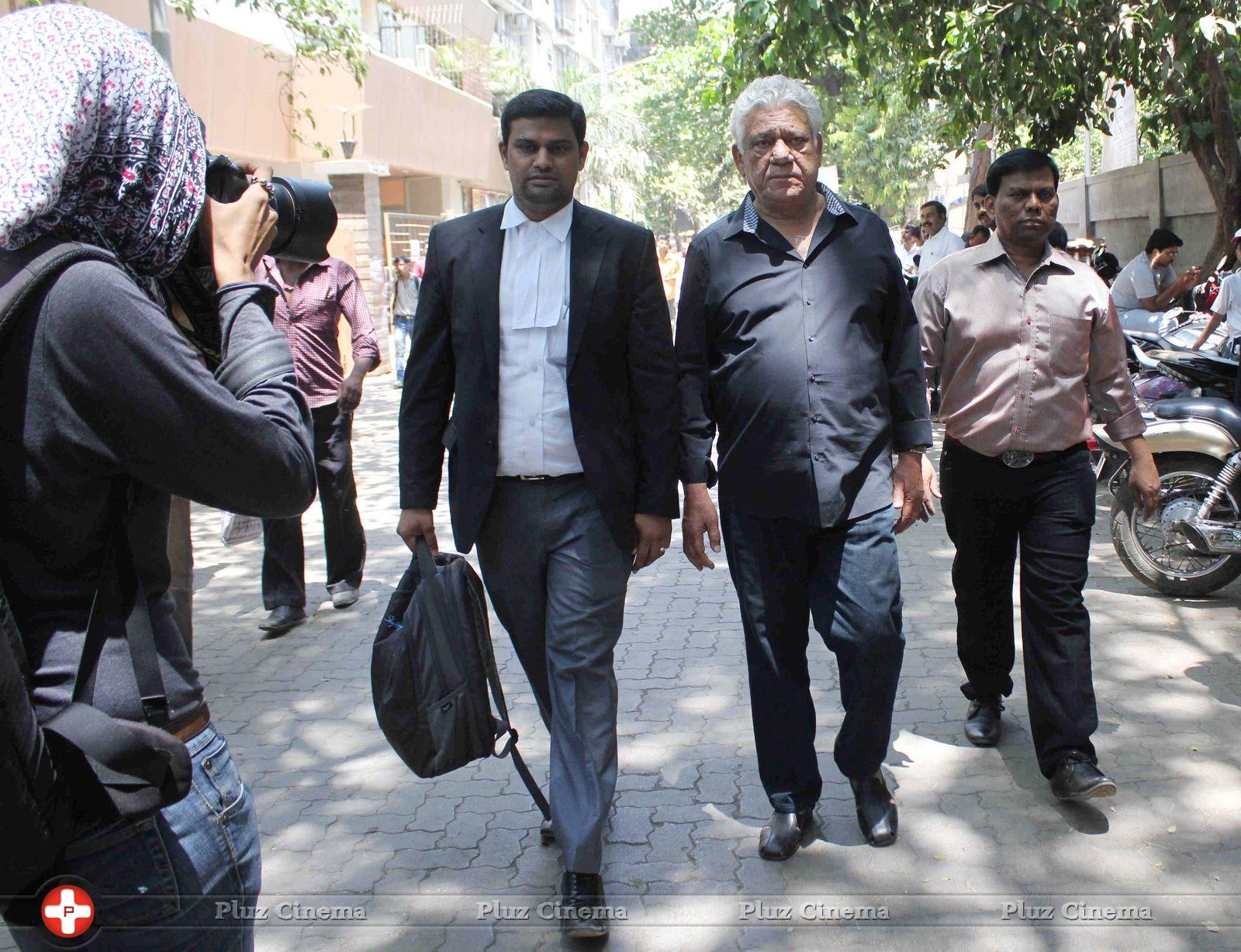 Om Puri - Om Puri court appearance in domestic violence case Photos | Picture 737928