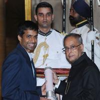 President presents Padma awards to eminent personalities Photos | Picture 737898