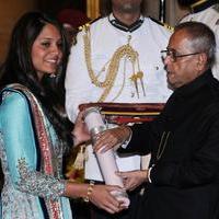 President presents Padma awards to eminent personalities Photos