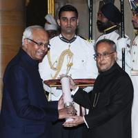 President presents Padma awards to eminent personalities Photos