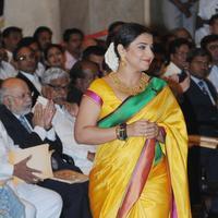 Vidya Balan - President presents Padma awards to eminent personalities Photos