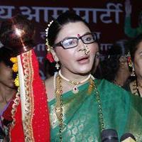 Rakhi Sawant - Rakhi Sawant celebrates Gudi Padwa Photos | Picture 737309