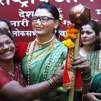 Rakhi Sawant - Rakhi Sawant celebrates Gudi Padwa Photos | Picture 737316