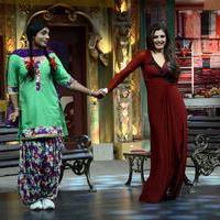 Raveena Tandon on sets of Mad in India Photos