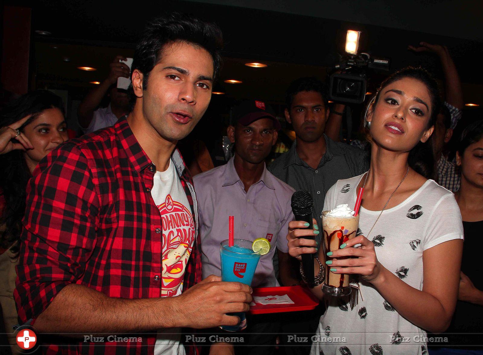 Varun Dhawan and Ileana Promotes their film at cafe and theatres Photos | Picture 739557