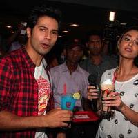 Varun Dhawan and Ileana Promotes their film at cafe and theatres Photos | Picture 739557
