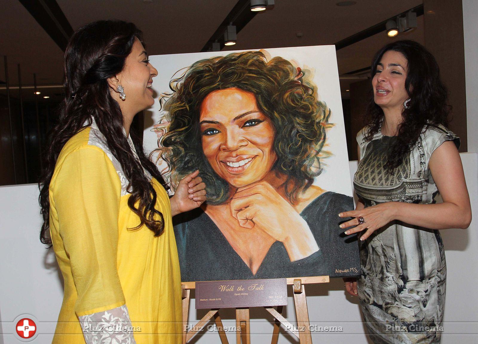 Celebrities throng to Nawaz Modi solo art exhibition Photos | Picture 740104