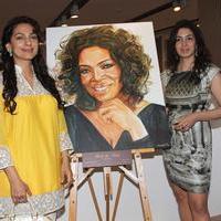 Celebrities throng to Nawaz Modi solo art exhibition Photos