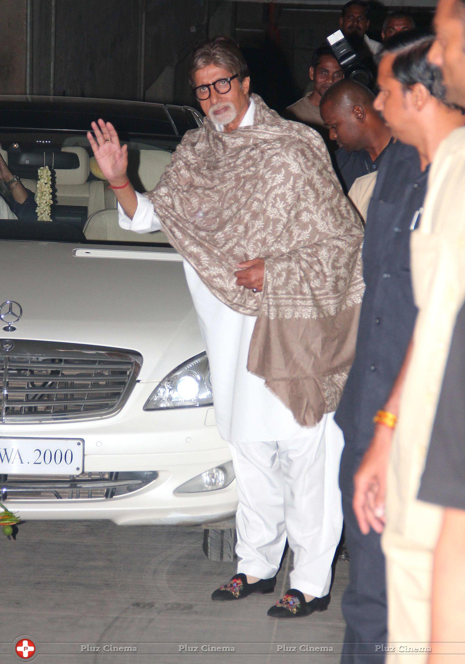 Amitabh Bachchan - Special screening of film Bhoothnath Returns Photos | Picture 740275