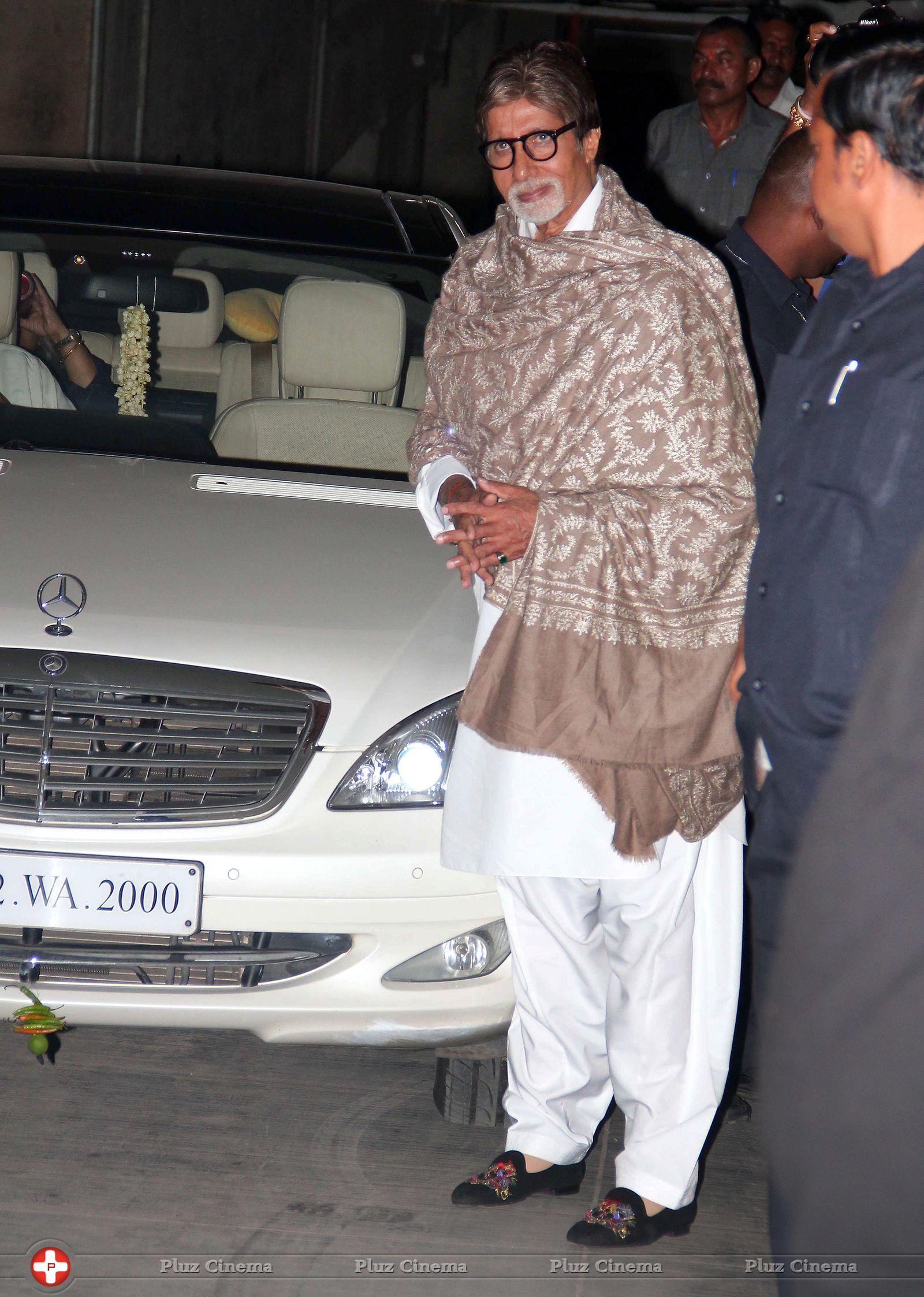 Amitabh Bachchan - Special screening of film Bhoothnath Returns Photos | Picture 740276