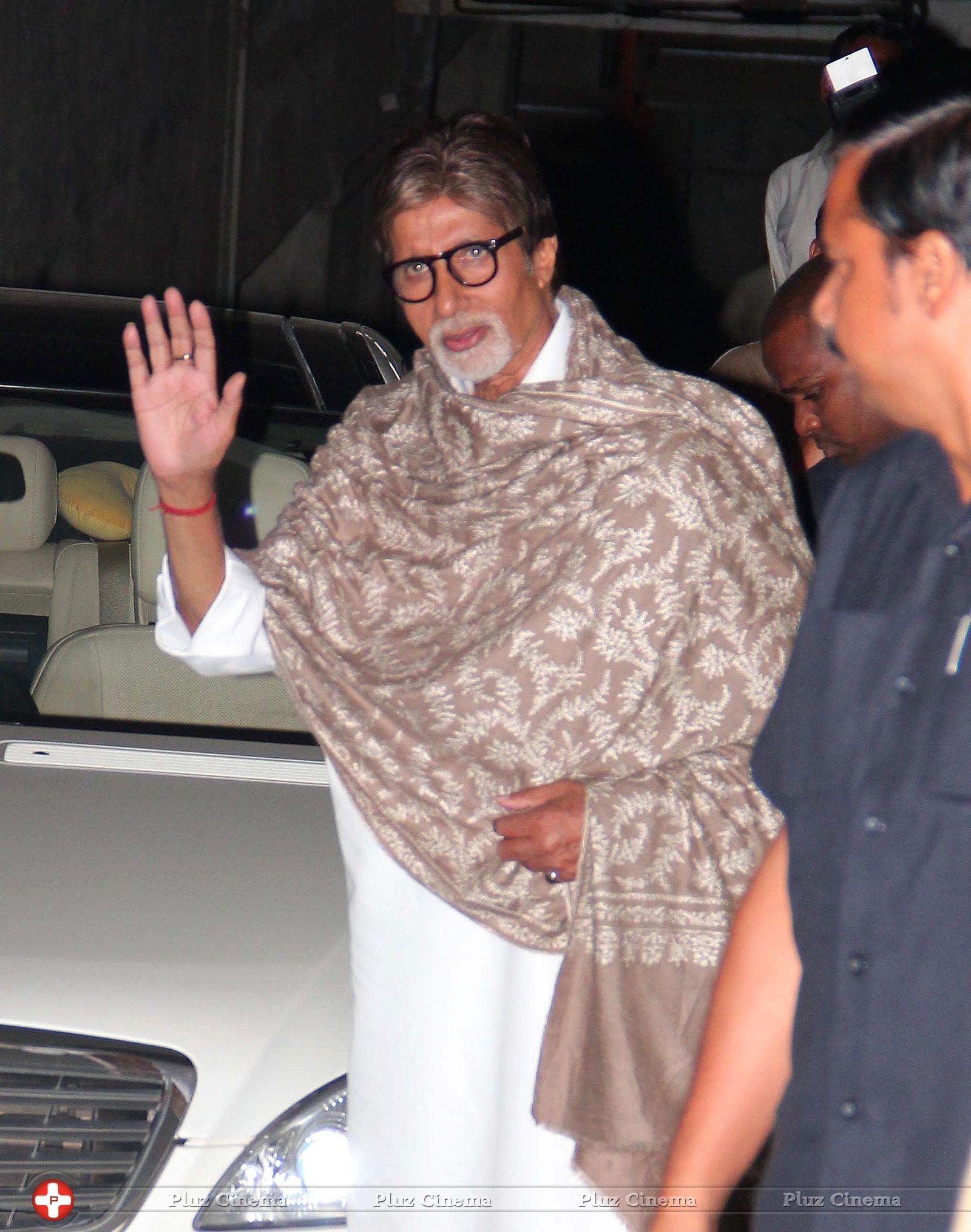 Amitabh Bachchan - Special screening of film Bhoothnath Returns Photos | Picture 740277