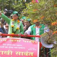 Rakhi Sawant - Rakhi Sawant campaigns in Mumbai North West constituency Photos | Picture 741034