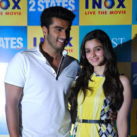 Alia Bhatt and Arjun Kapoor promotes film 2 States Photos | Picture 741148