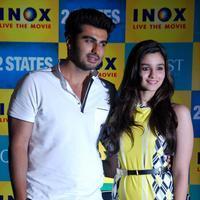 Alia Bhatt and Arjun Kapoor promotes film 2 States Photos | Picture 741149